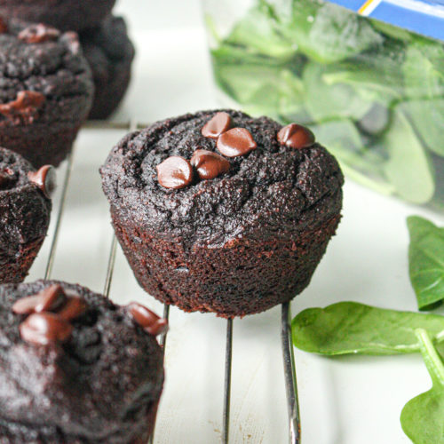 Sneaky Spinach Chocolate Muffins Header
