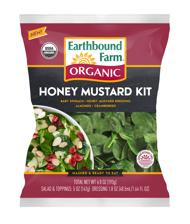 Organic Honey Mustard Salad Kit