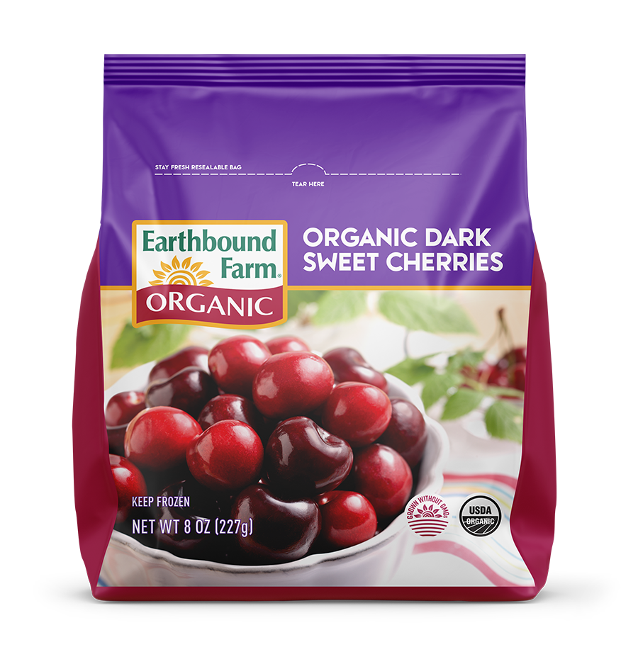 Frozen Organic Dark Sweet Cherries