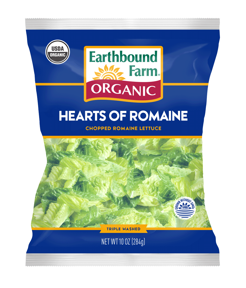 Organic Hearts of Romaine